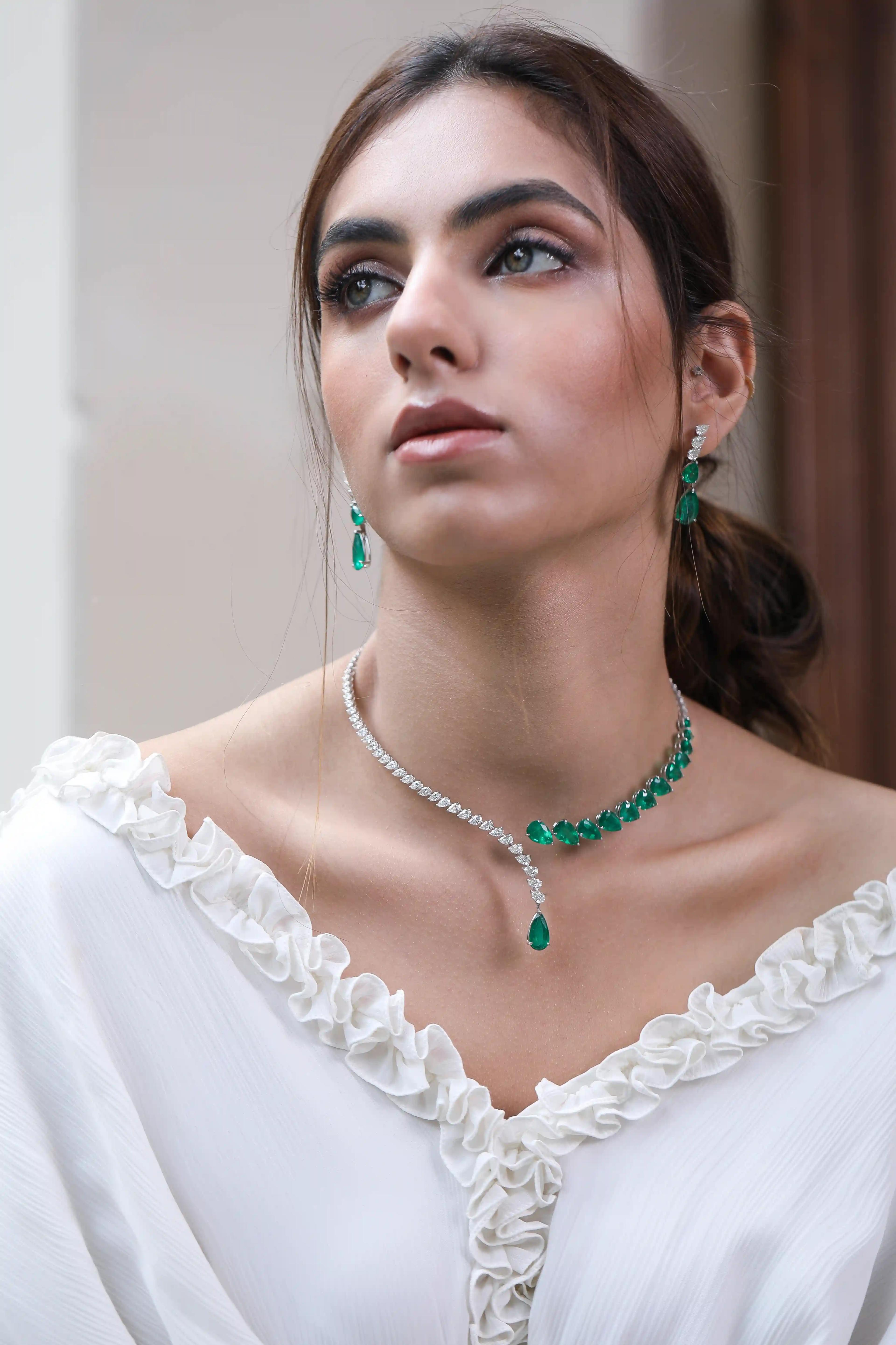 PERA' ZAMBIAN’S EMERALD NECKLACE